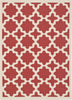Safavieh Courtyard CY6913 Red/Bone Area Rug 