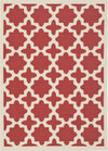 Safavieh Courtyard CY6913 Red/Bone Area Rug 