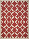 Safavieh Courtyard CY6913 Red/Bone Area Rug 