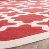 Safavieh Courtyard CY6913 Red/Bone Area Rug 