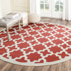 Safavieh Courtyard CY6913 Red/Bone Area Rug  Feature