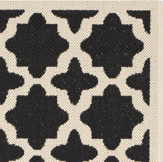 Safavieh Courtyard CY6913 Black/Beige Area Rug 