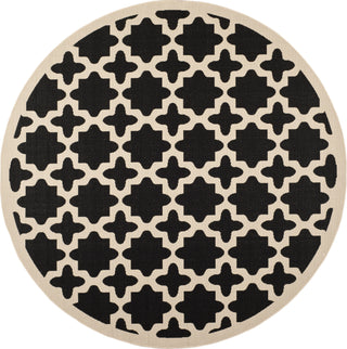 Safavieh Courtyard CY6913 Black/Beige Area Rug 