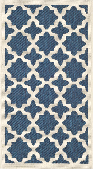 Safavieh Courtyard CY6913 Navy/Beige Area Rug main image