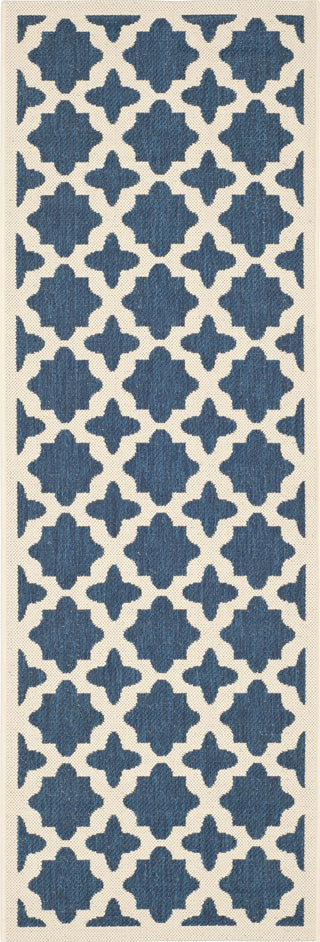 Safavieh Courtyard CY6913 Navy/Beige Area Rug 