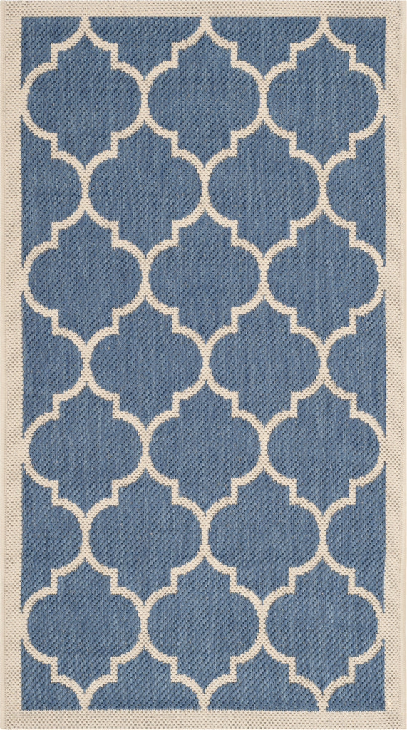 Safavieh Courtyard CY6914 Blue/Beige Area Rug main image