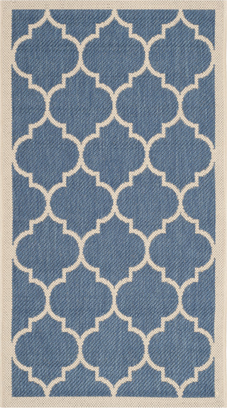 Safavieh Courtyard CY6914 Blue/Beige Area Rug main image