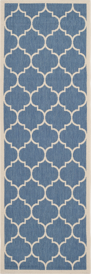 Safavieh Courtyard CY6914 Blue/Beige Area Rug 