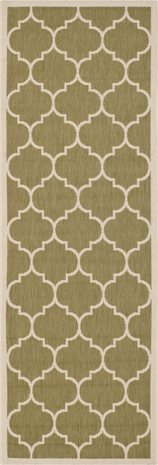 Safavieh Courtyard CY6914 Green/Beige Area Rug 