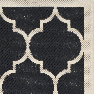 Safavieh Courtyard CY6914 Black/Beige Area Rug 