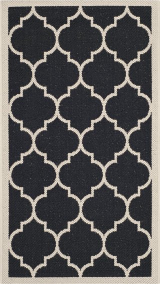 Safavieh Courtyard CY6914 Black/Beige Area Rug main image