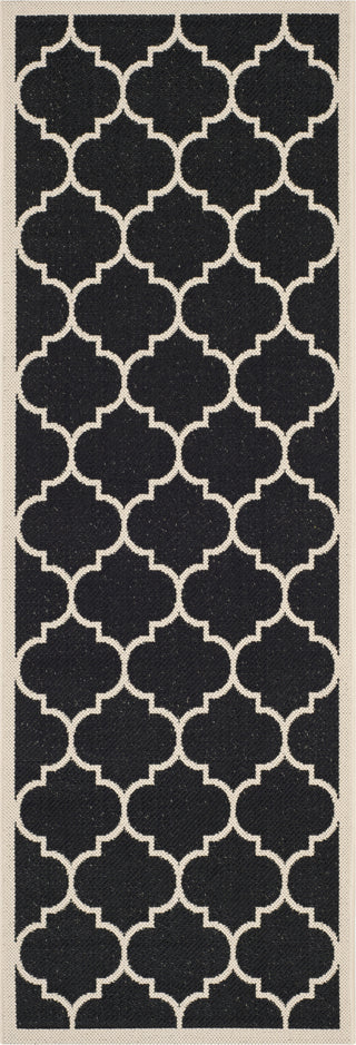 Safavieh Courtyard CY6914 Black/Beige Area Rug 