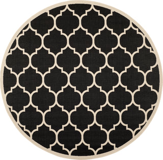 Safavieh Courtyard CY6914 Black/Beige Area Rug 