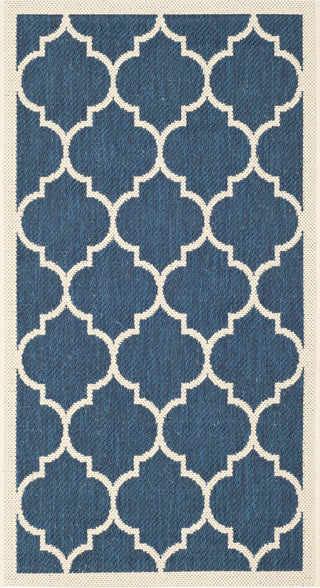 Safavieh Courtyard CY6914 Navy/Beige Area Rug main image