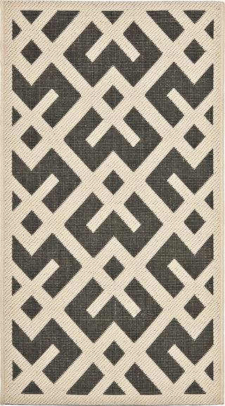 Safavieh Courtyard CY6915 Black/Beige Area Rug main image