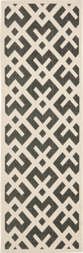 Safavieh Courtyard CY6915 Black/Beige Area Rug 