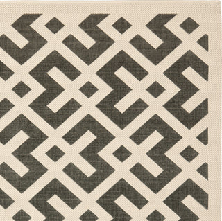 Safavieh Courtyard CY6915 Black/Beige Area Rug 