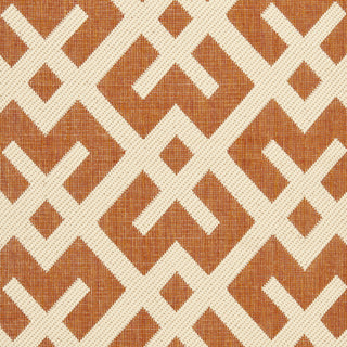 Safavieh Courtyard CY6915 Terracotta/Bone Area Rug 