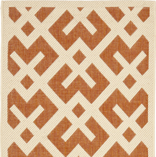 Safavieh Courtyard CY6915 Terracotta/Bone Area Rug 