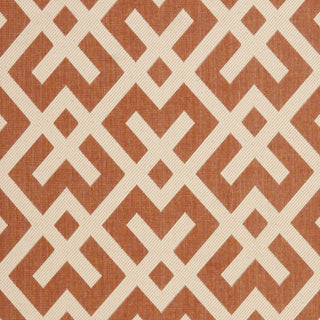 Safavieh Courtyard CY6915 Terracotta/Bone Area Rug 