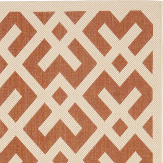 Safavieh Courtyard CY6915 Terracotta/Bone Area Rug 