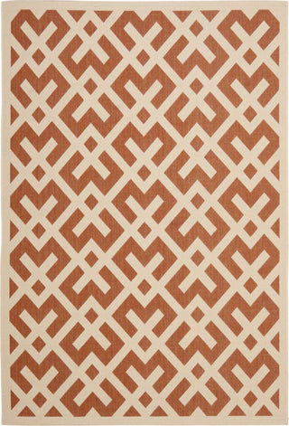 Safavieh Courtyard CY6915 Terracotta/Bone Area Rug 