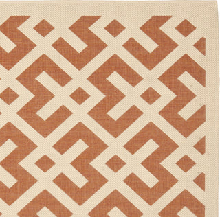 Safavieh Courtyard CY6915 Terracotta/Bone Area Rug 