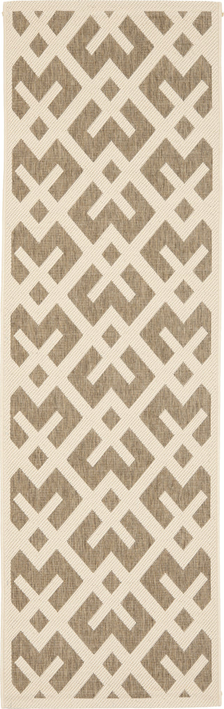 Safavieh Courtyard CY6915 Brown/Bone Area Rug 