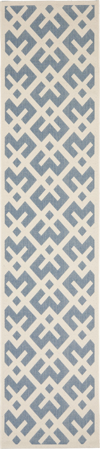 Safavieh Courtyard CY6915 Blue/Bone Area Rug 