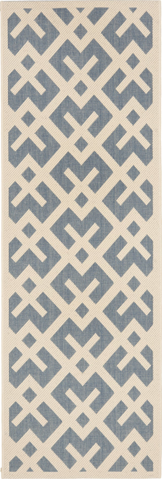 Safavieh Courtyard CY6915 Blue/Bone Area Rug 