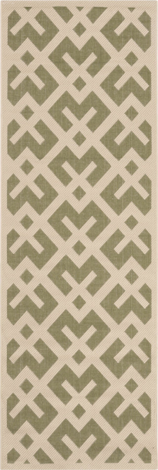 Safavieh Courtyard CY6915 Green/Bone Area Rug 