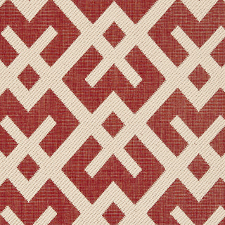 Safavieh Courtyard CY6915 Red/Bone Area Rug 