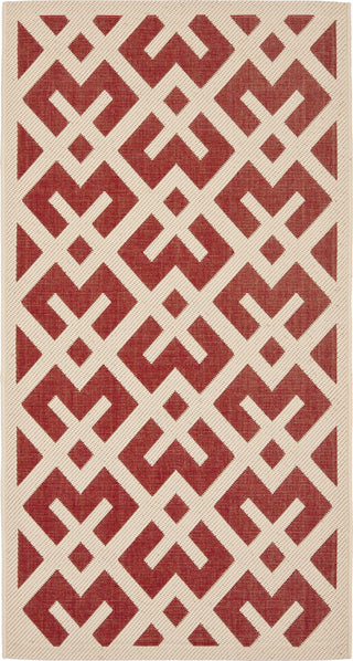 Safavieh Courtyard CY6915 Red/Bone Area Rug main image