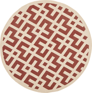 Safavieh Courtyard CY6915 Red/Bone Area Rug 