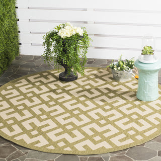 Safavieh Courtyard CY6915 Beige/Green Area Rug  Feature