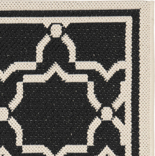 Safavieh Courtyard CY6916 Black/Beige Area Rug 