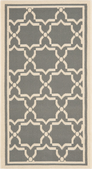 Safavieh Courtyard CY6916 Anthracite/Beige Area Rug main image