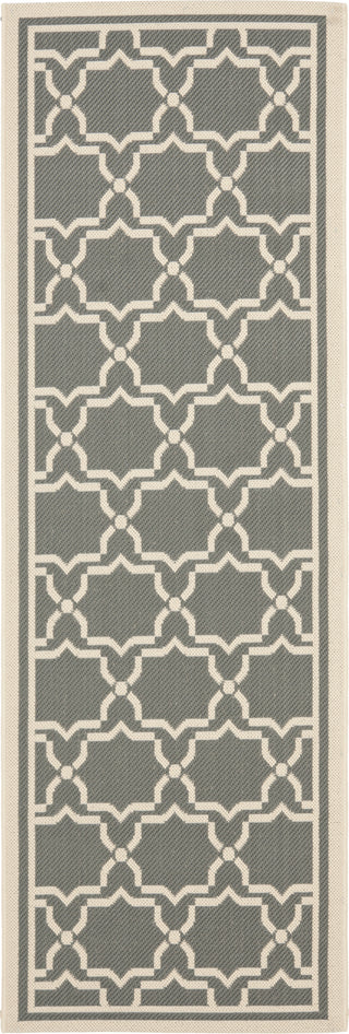 Safavieh Courtyard CY6916 Anthracite/Beige Area Rug 