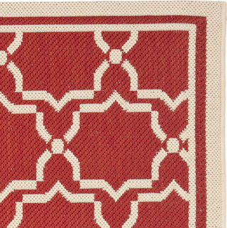 Safavieh Courtyard CY6916 Red/Bone Area Rug 