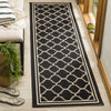 Safavieh Courtyard CY6918 Black/Beige Area Rug  Feature