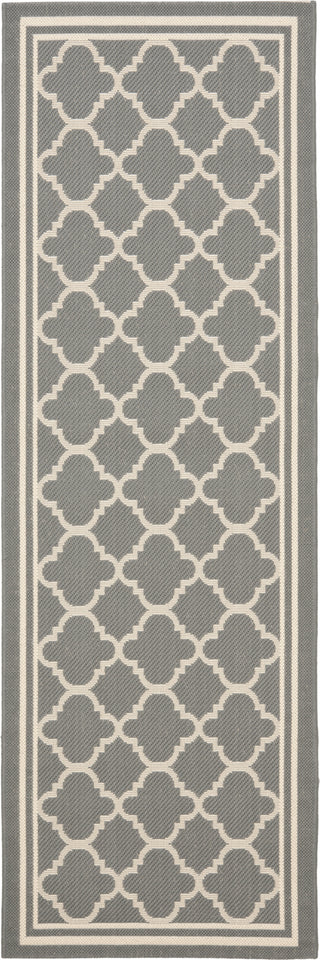 Safavieh Courtyard CY6918 Anthracite/Beige Area Rug 