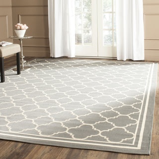 Safavieh Courtyard CY6918 Anthracite/Beige Area Rug Room Scene Feature