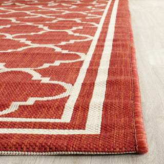 Safavieh Courtyard CY6918 Red/Bone Area Rug  Feature