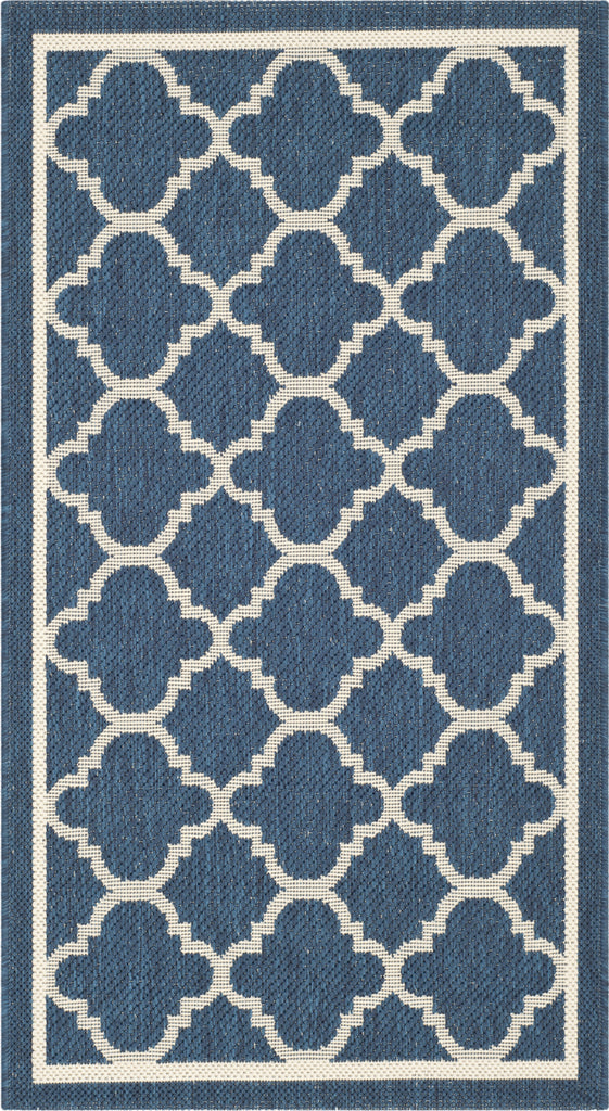 Safavieh Courtyard CY6918 Navy/Beige Area Rug main image