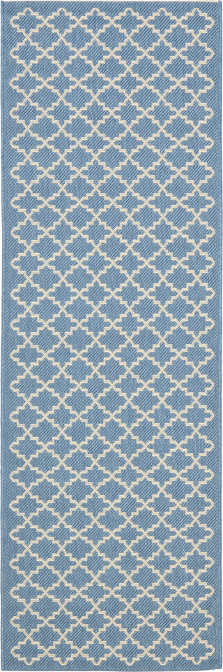 Safavieh Courtyard CY6919 Blue/Beige Area Rug 