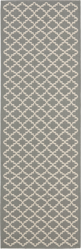 Safavieh Courtyard CY6919 Anthracite/Beige Area Rug 