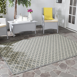 Safavieh Courtyard CY6919 Anthracite/Beige Area Rug 