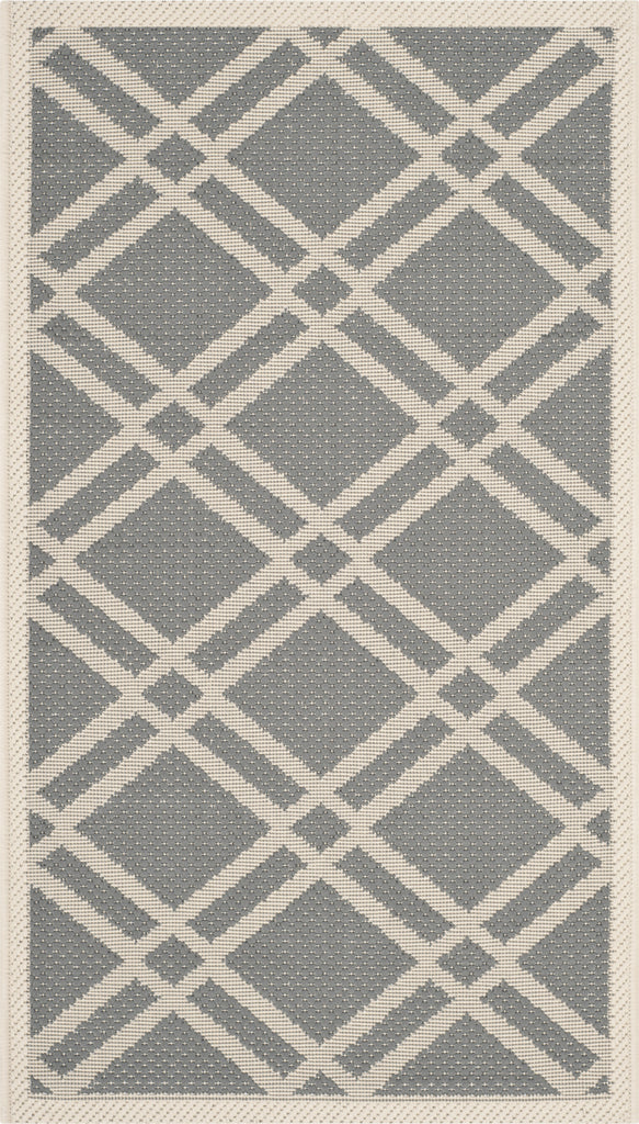 Safavieh Courtyard CY6923 Anthracite/Beige Area Rug main image