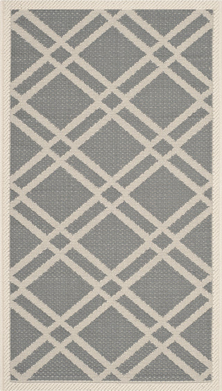 Safavieh Courtyard CY6923 Anthracite/Beige Area Rug main image