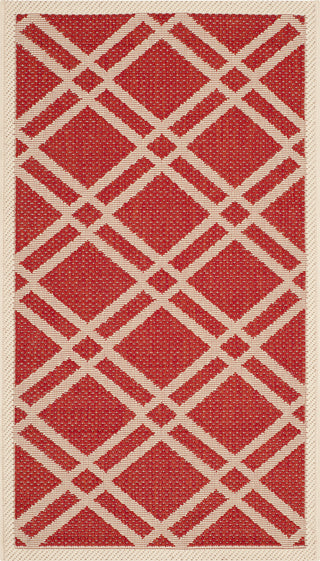 Safavieh Courtyard CY6923 Red/Bone Area Rug main image